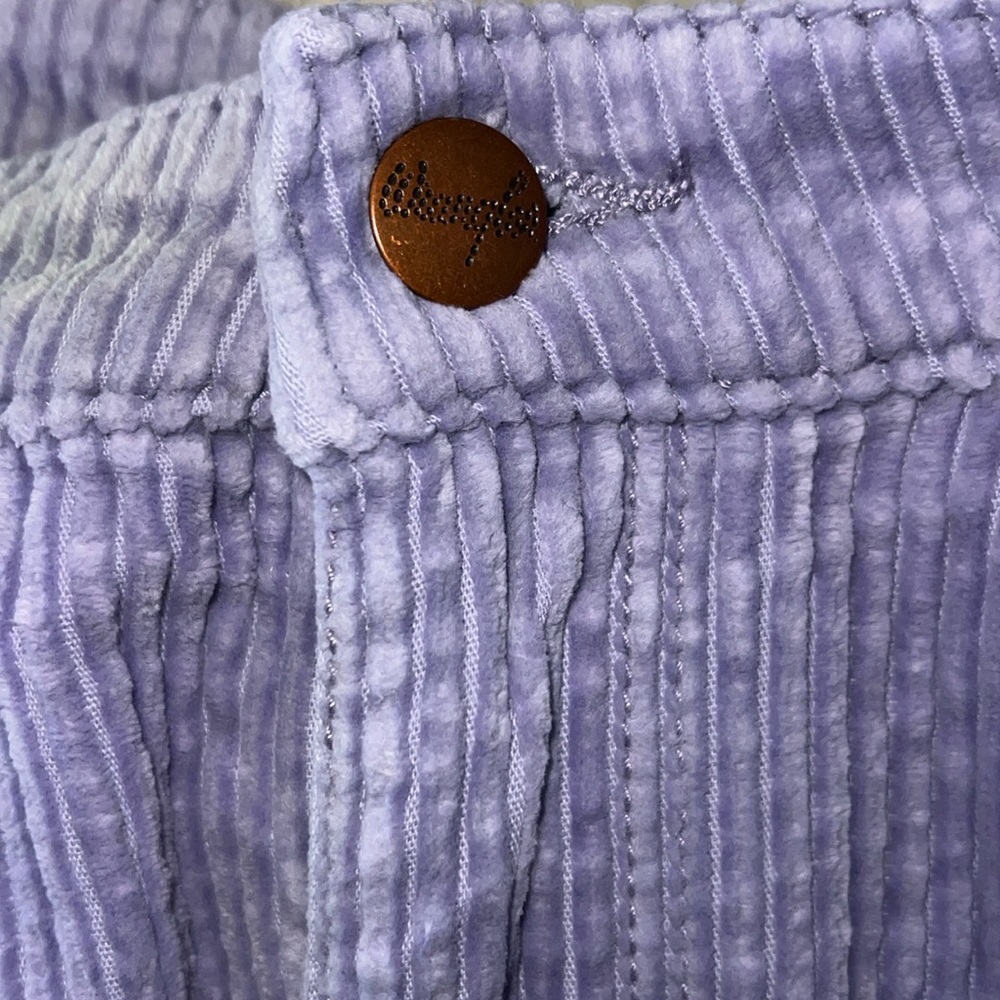 Wrangler lavender Corduroy Pleated Barrel Pant 28x28 - Picture 7 of 17